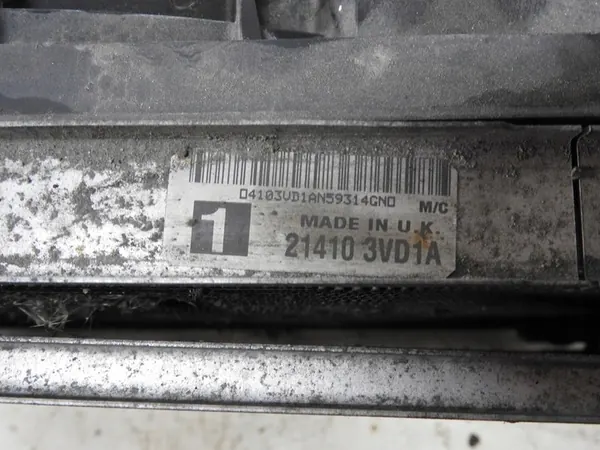 Nissan Note II E12 12-16 1.5 DCI Conjunto de radiadores image 3