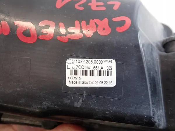 Farol Halógeno Esquerdo VW CRAFTER II MAN TGE 17- 7C0941661A image 3