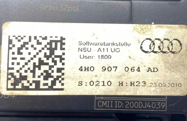 Komfortstyrmodul AUDI A6 A7 A8 RS6 RS7 R8 image 2