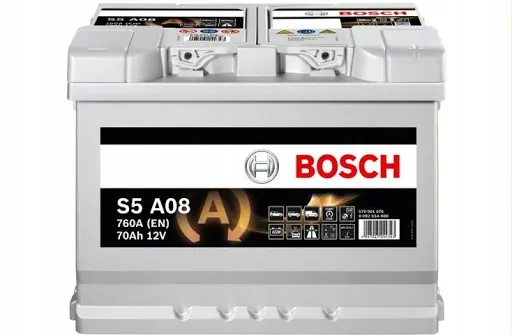 Bateria Bosch 12V 70Ah/760A AGM Start&Stop image 2