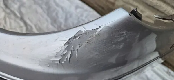 MERCEDES E-KLASSE W211 LIFT 06-09 Voorbumper PDC Chrome OEM image 6