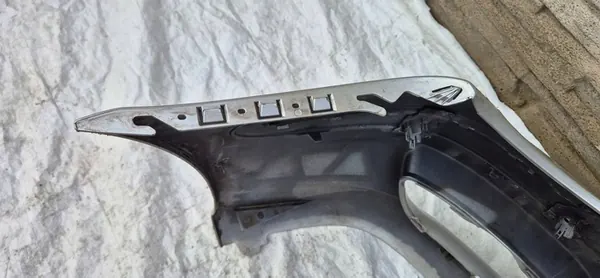 MERCEDES E-KLASSE W211 LIFT 06-09 Voorbumper PDC Chrome OEM image 9