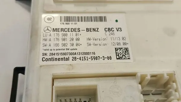 Module Confort OEM A1769001101 pour Mercedes-Benz Classe B image 10