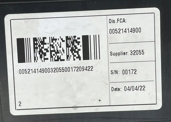 Brandstoftank koolstoffilter OEM 51894270 521414900 image 3