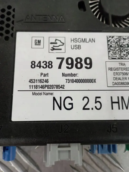 Module de navigation OEM 84387989 pour Opel Mokka X image 4