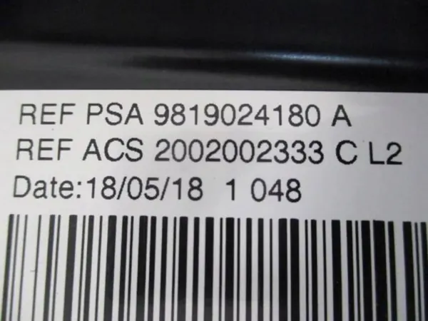 OEM 9819024180-123ds-f142e4-22cd8c Kattoverho Peugeot 308:lle image 9