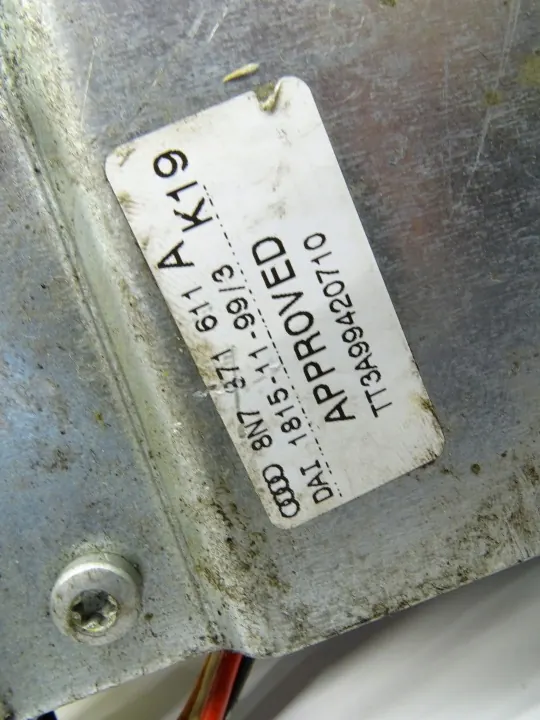 Bomba atuador teto OEM 8N7871611A Audi TT 8N image 5