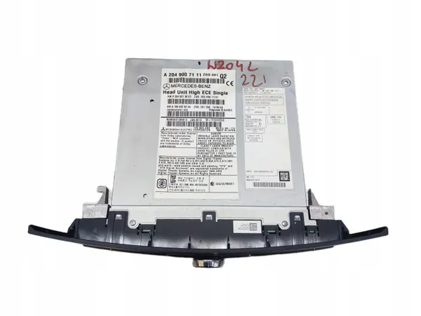 Radio Navigation Mercedes Classe C W204 OEM A2049007111 image 6