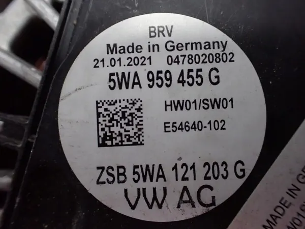 OEM 5WA959455G Ventilator - Gebruikt, SEAT Ateca 2.0 TDI image 3
