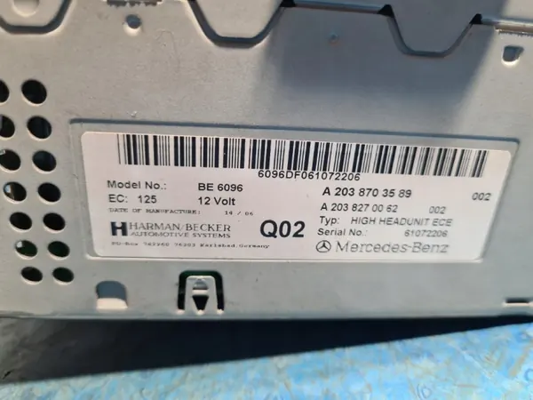Gebrauchter Radioheber OEM A2038703589 für Mercedes W203 image 8