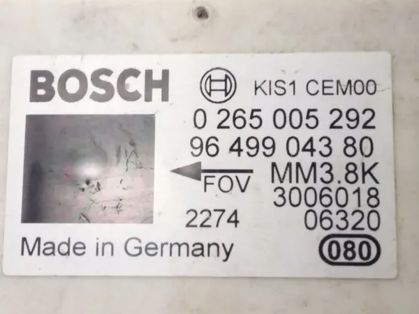 ESP-Beschleunigungssensor OEM 0265005292 für Citroen C4 image 4