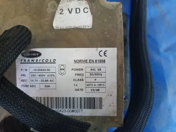 Transformateur Carrier Xarios 10-00423-00 12V image 2