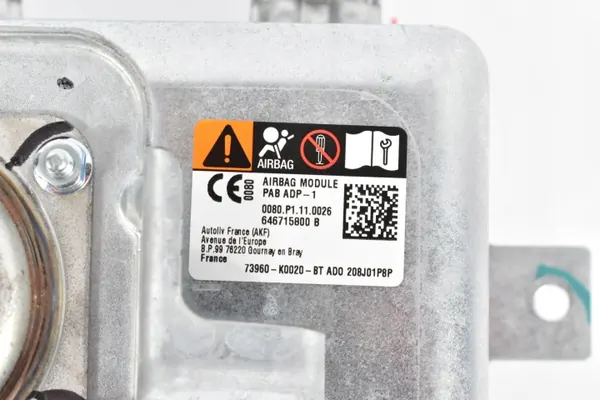 Passagiersairbag OEM 73960-K0020 voor Toyota Yaris IV image 3