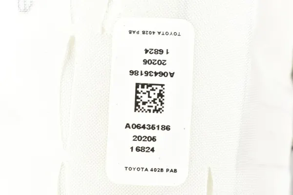Passagiersairbag OEM 73960-K0020 voor Toyota Yaris IV image 5