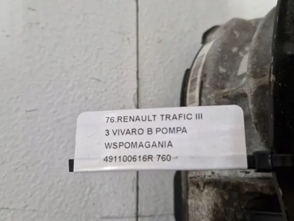 Pompe de direction assistée Renault OEM 491100616R image 9