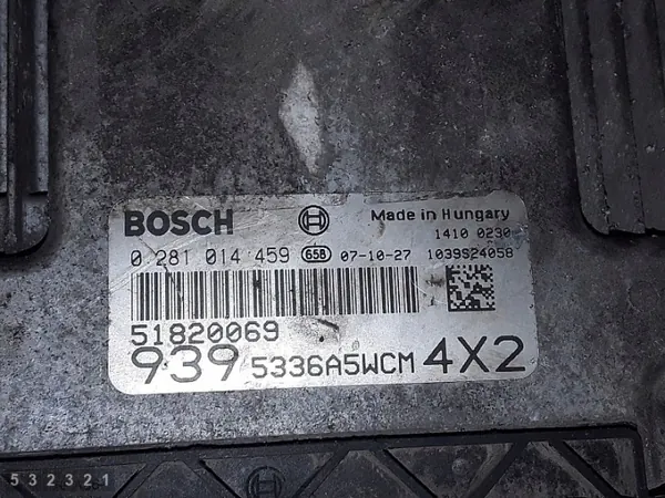 2008 Alfa Romeo 159 ECU 2.4D 0281014459 image 4