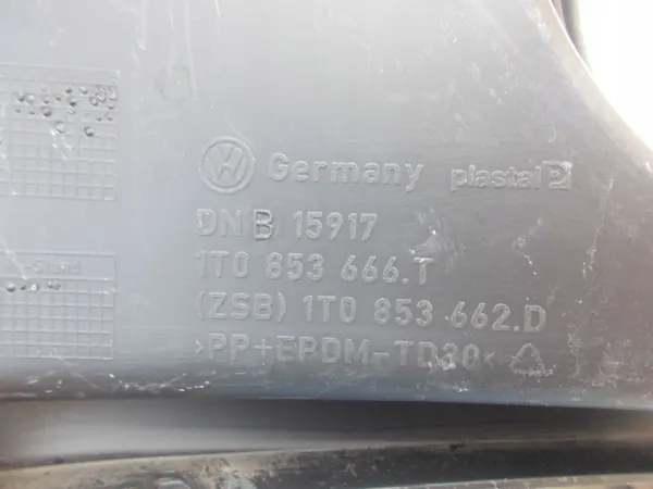 Griglia Paraurti Anteriore Destro VW Touran image 10