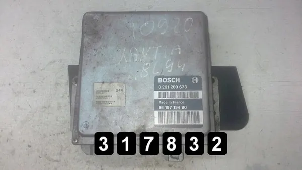 ECU Citroen usado OEM AM-317832 para Xantia image 2