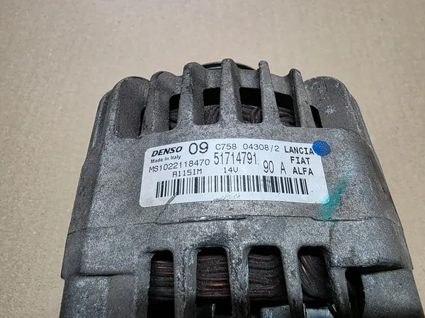 Generaattori Fiat Grande Punto 1.2 1.4 51714791 90A image 3