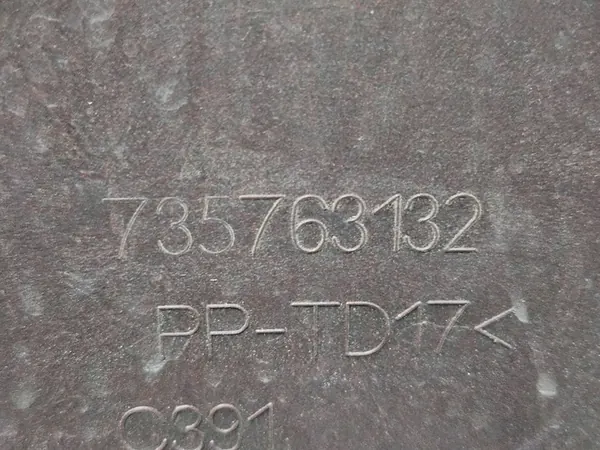 Paraurti anteriore Fiat 600 PDC OEM 735763132 image 10