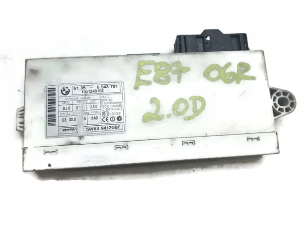 Módulo EWS OEM 6943791 para BMW E90 318i N46B20B image 2