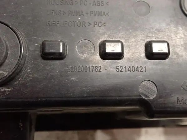 Lanterna Traseira Antiniebla FIAT 500 II 2020- OEM 00521404210 image 4