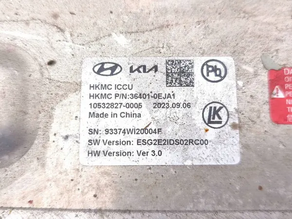Kia Niro II EV 2024 Convertidor Inversor OEM 36401-0EJA1 image 9