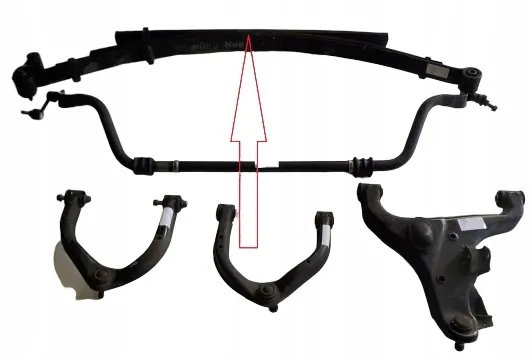 Achter bladveer OEM RR-PY-TŁ-NN-TN-AA voor Nissan image 2