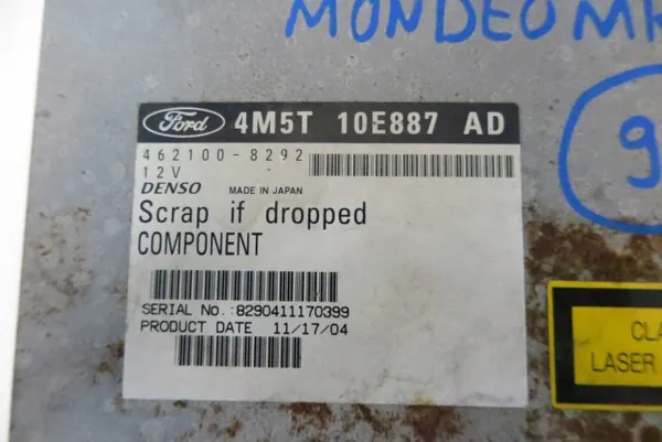 Lecteur CD/DVD Navigation Ford Mondeo MK3 OEM 4M5T10E887AD image 7