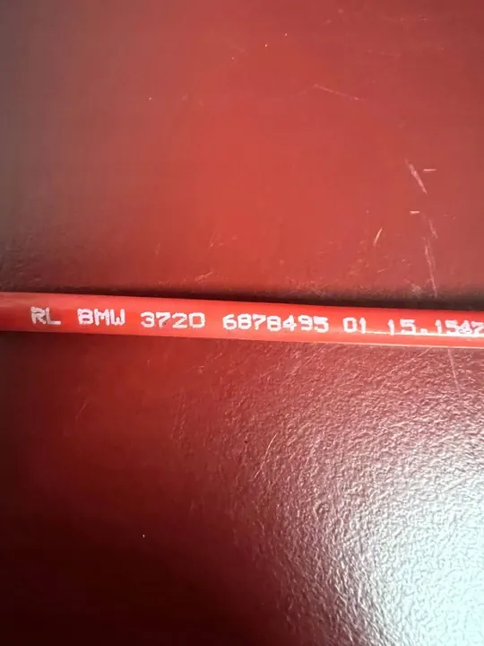 Tuyau de suspension pneumatique arrière BMW X7 G07 2020 6878495 image 3