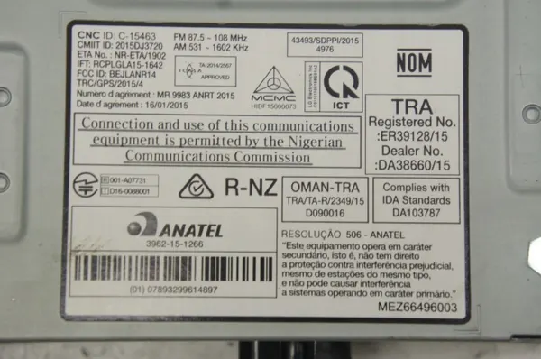 Renault Koleos II Radio Media Navi OEM 281155999R image 4