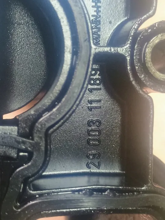 Rechtes Ansaugrohr + Stellglied Audi VW V6 2.7 3.0 TDI 059129712B2 image 7