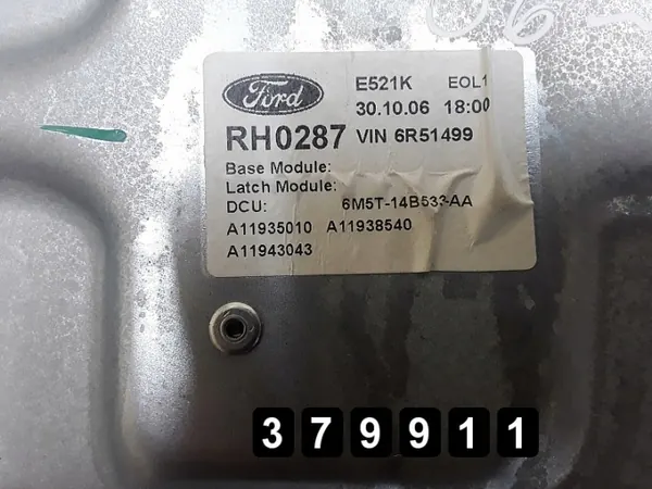 Fönsterregulator OEM AM-379911 för Ford C-Max 2006 image 5