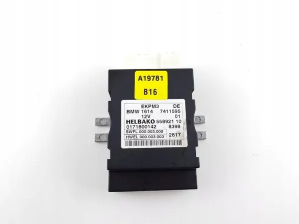 Controlador bomba combustível BMW OE 7411595 - Usado image 2