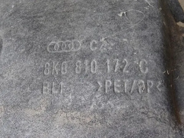 AUDI A4 B8 8K Right Rear Wheel Arch 8K0810172C image 5