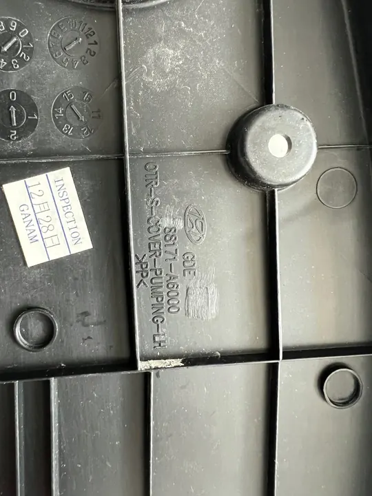 HYUNDAI I30 2012- Front Left Seat Element OEM 86571-2Y000 image 3