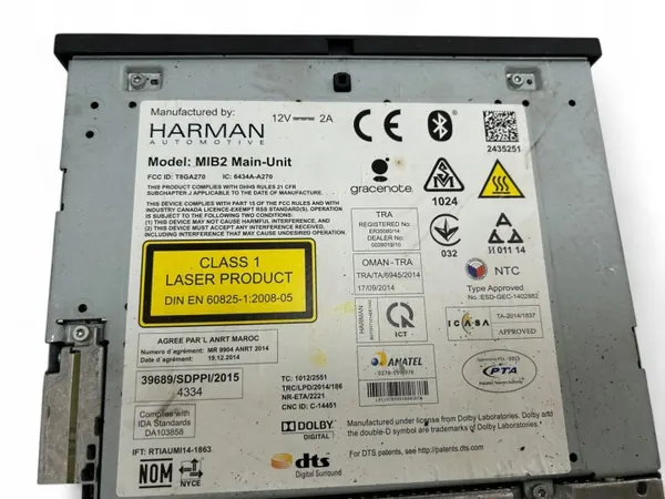 Unité MMI Audi Q7 OEM 4M1035035 - Occasion image 8
