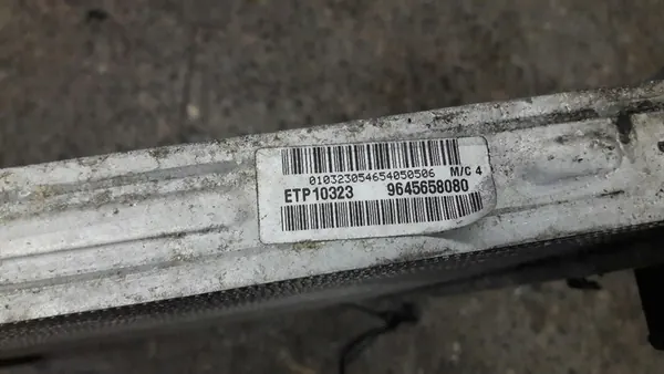 Radiador de agua Citroen C4 Grand Picasso 9645658080 image 5