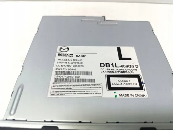 Changer CD/DVD Mazda CX-3 2018 OEM DB1L669G0D image 6