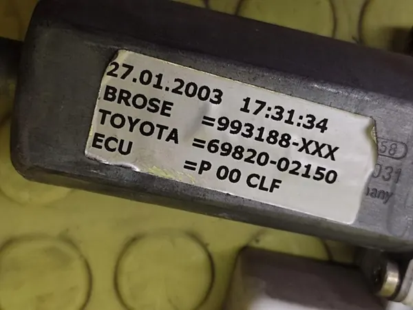 TOYOTA COROLLA E12 Elevador de vidro esquerdo 6982002150 image 7