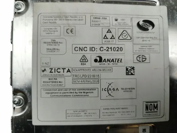 Rádio GPS OEM 9832991480 para Peugeot image 5