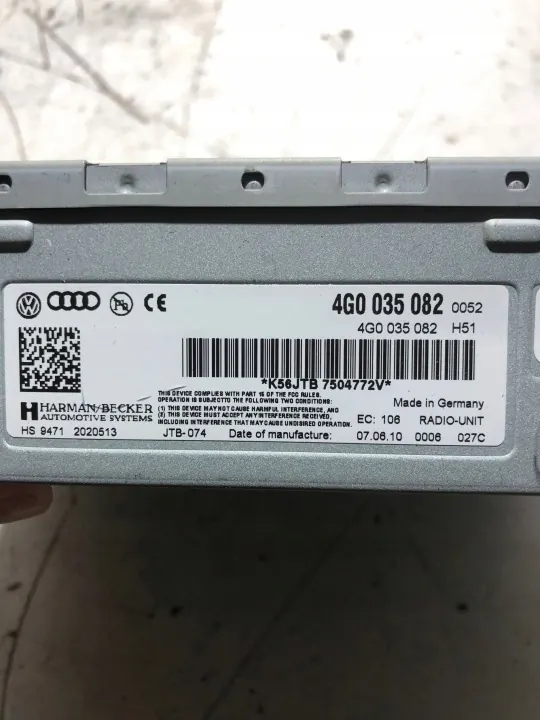 Módulo de navegación OEM 4G0035082 para VW Touareg image 4