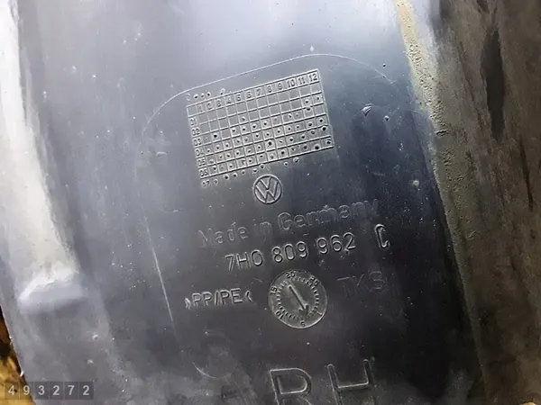 2004 VW Transporter T5 Arch Insert 7H0809962C image 5