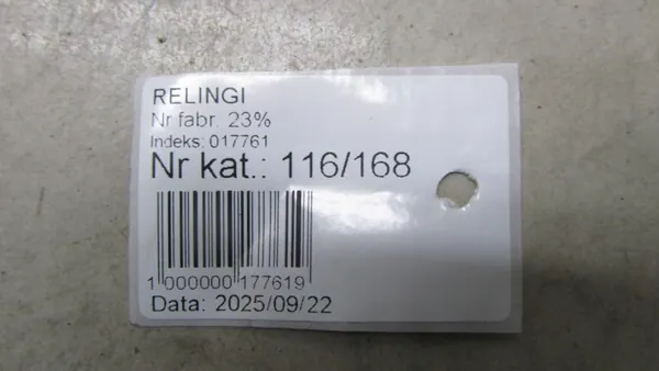 Dörrledning Vänster Ford Tourneo Custom Long OEM 116/168 image 5