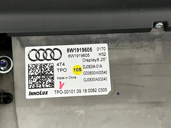 Audi LCD-skärm OEM 8W1919605 för A4 A5 8W image 3