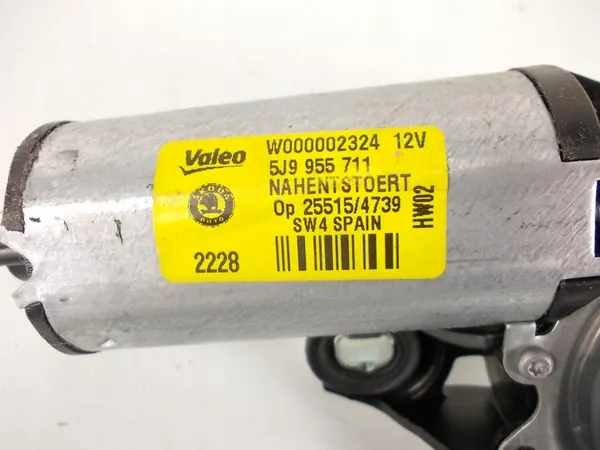 Heckwischermotor Skoda Fabia II 5J9955711 image 4