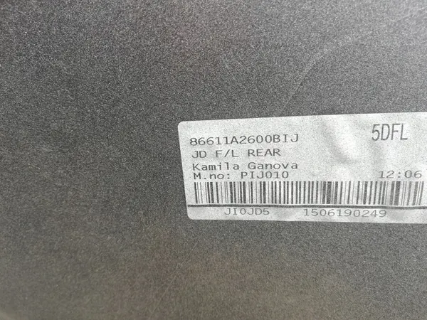 Parachoques trasero Kia Ceed II Lift 2015-> OEM 86611-A2600 image 9