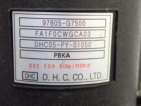 OEM 97805-G7500 ROZ Ilmastointi Höyrystin Kaavin Hyundai image 6