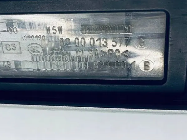 OEM 848100006R Renault Scénic III Registreringsskyltsljus image 5
