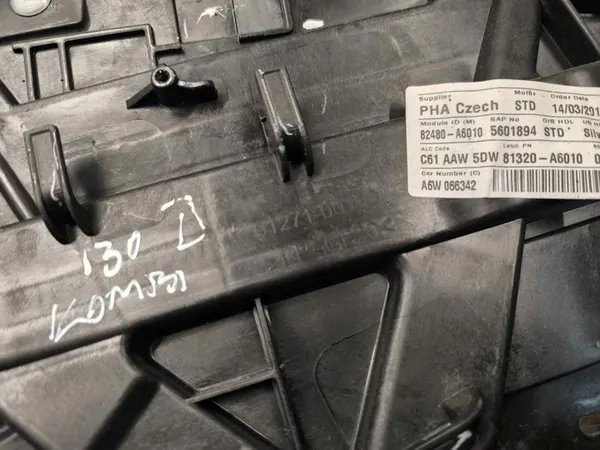 Mecanismo de Janela Hyundai i30 II Kombi OE 82480A6010 image 5